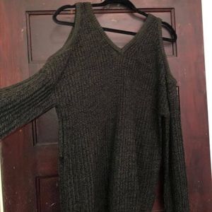 Open Shoulder Sweater